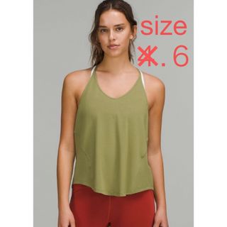 ルルレモン(lululemon)の新品 ルルレモン Modal-Silk Yoga Tank Top(ヨガ)