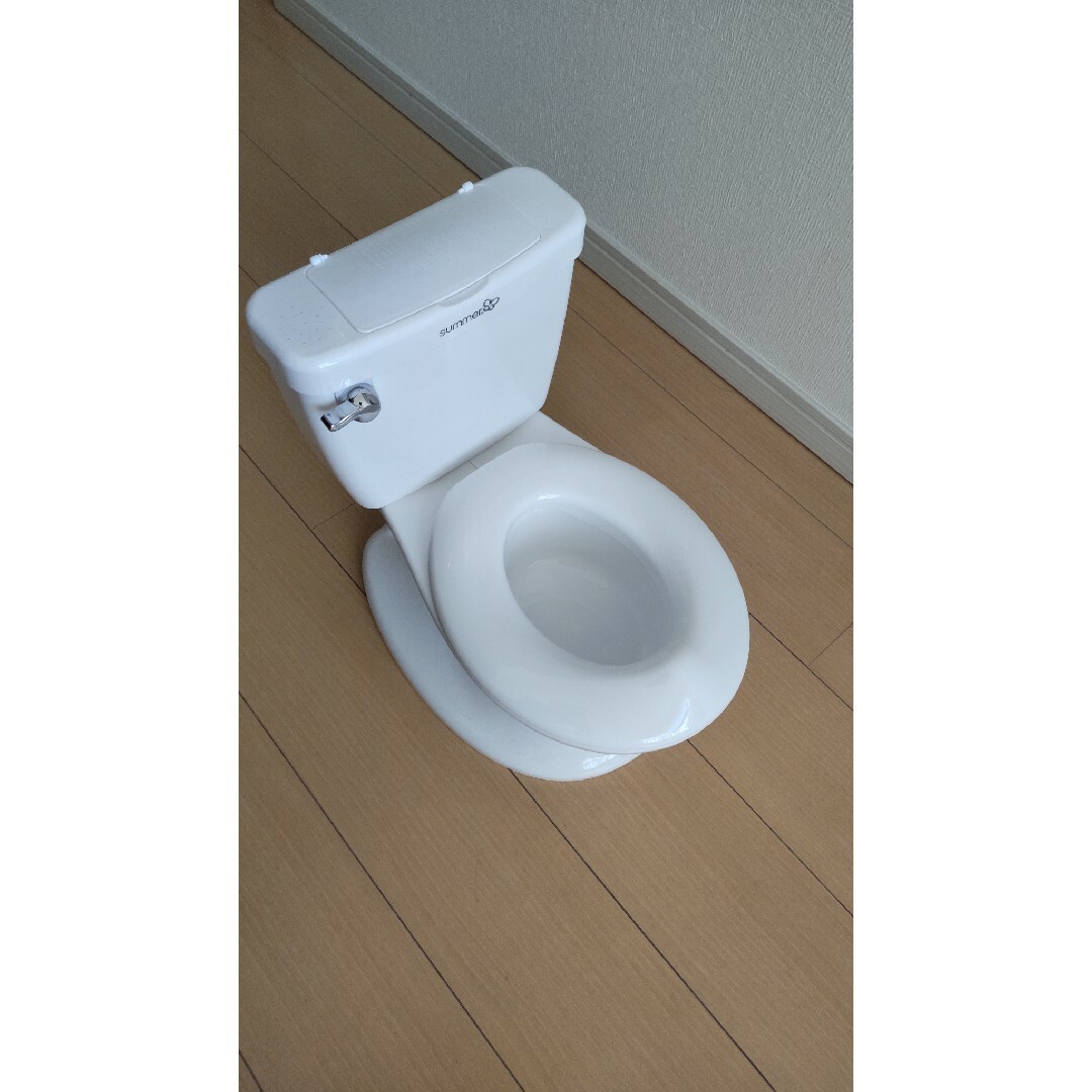 トイレ型おまる トイレトレーニング キッズ/ベビー/マタニティのおむつ/トイレ用品(ベビーおまる)の商品写真