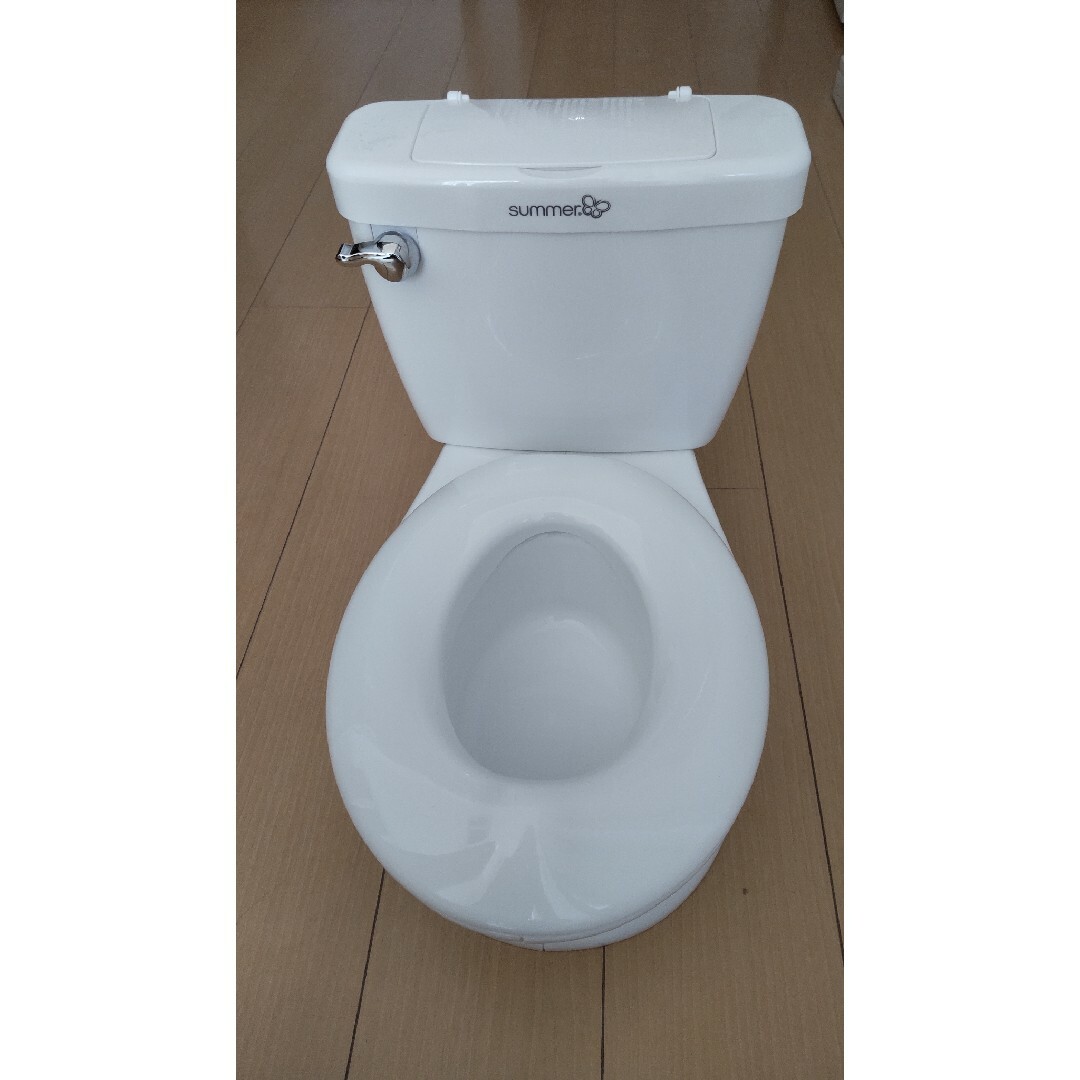 トイレ型おまる トイレトレーニング キッズ/ベビー/マタニティのおむつ/トイレ用品(ベビーおまる)の商品写真