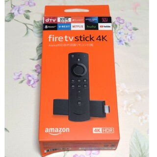 fire tv stick 4K Alexa 対応音声認識リモコン付属(その他)