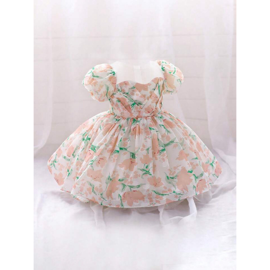 【良品】幼児用　パーティドレス　サイズ92cm-98cm キッズ/ベビー/マタニティのキッズ服女の子用(90cm~)(ワンピース)の商品写真