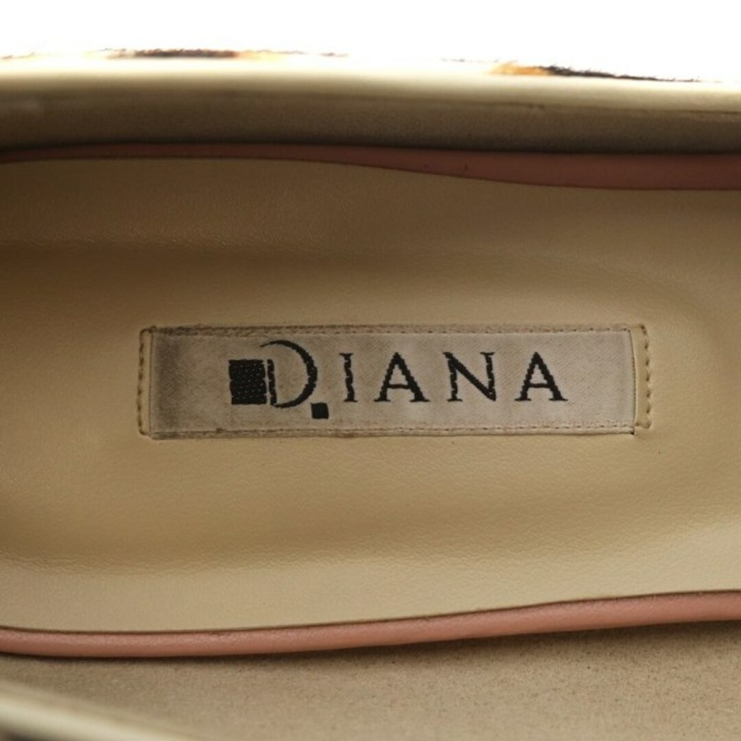 DIANA(ダイアナ)のダイアナ パンプスフラットシューズ ハラコ レオパード ヒョウ柄 NJ42183 レディースの靴/シューズ(ハイヒール/パンプス)の商品写真