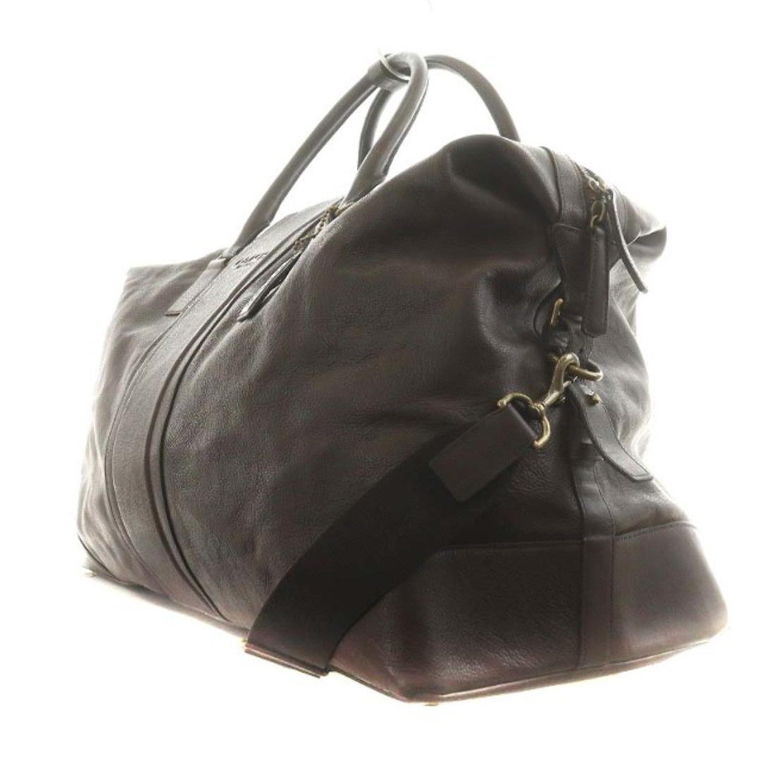 COACH(コーチ)のCOACH ボストンバッグ ハンドバッグ ショルダーバッグ 2way レザー 茶 メンズのバッグ(ボストンバッグ)の商品写真