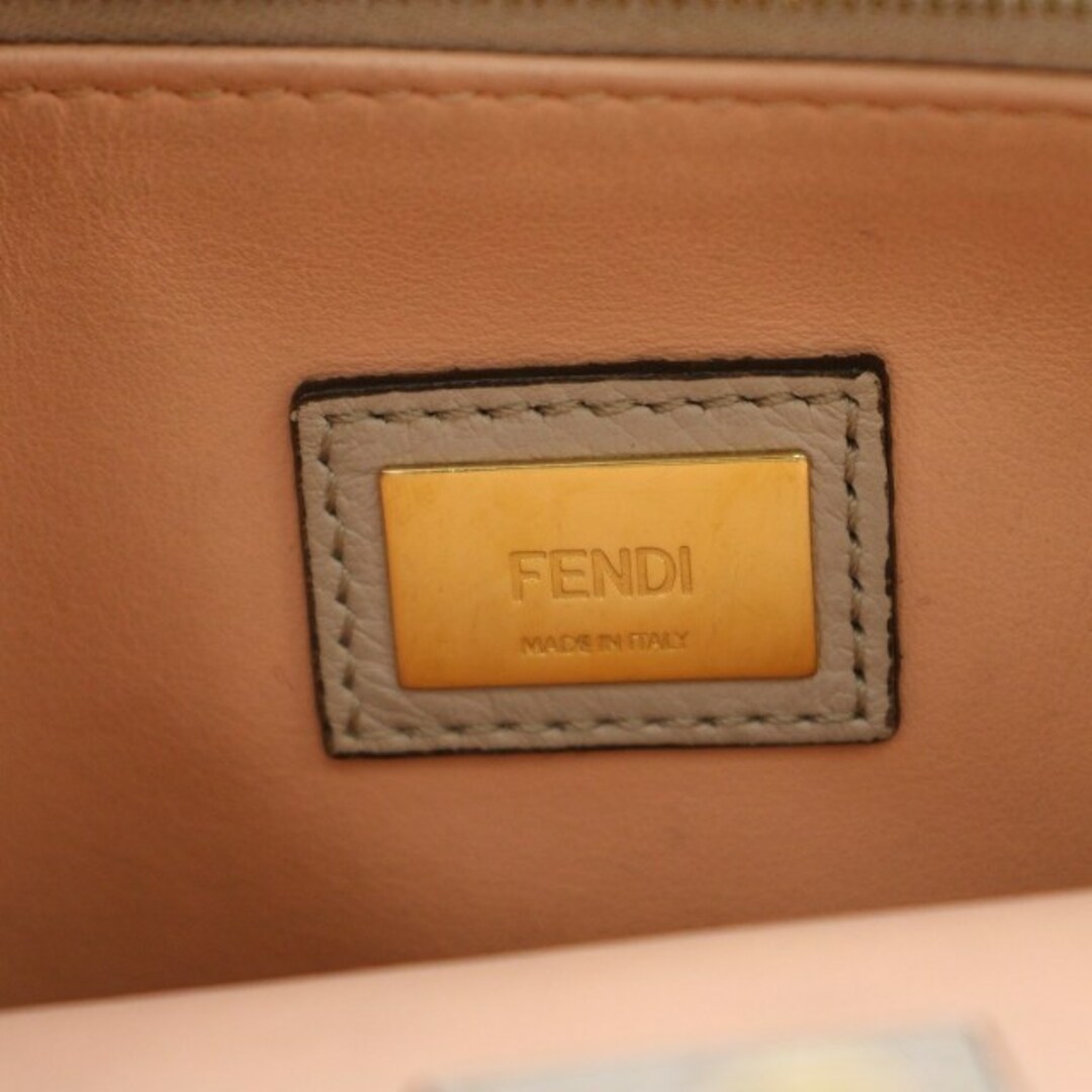 FENDI(フェンディ)のフェンディ プチトゥージュール ハンドルバッグ ショルダーバッグ グレージュ レディースのバッグ(ハンドバッグ)の商品写真