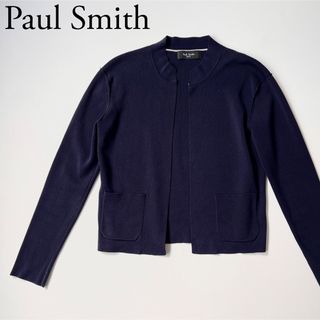 ポールスミス(Paul Smith)の美品　Paul Smith ポールスミス　ニットカーディガン　羽織　留め具なし(カーディガン)