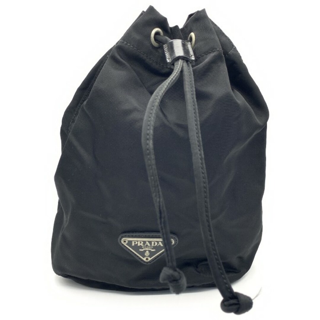 PRADA(プラダ)のPRADA プラダ VELA 巾着 ナイロンポーチ ブラック MV369 レディースのバッグ(その他)の商品写真