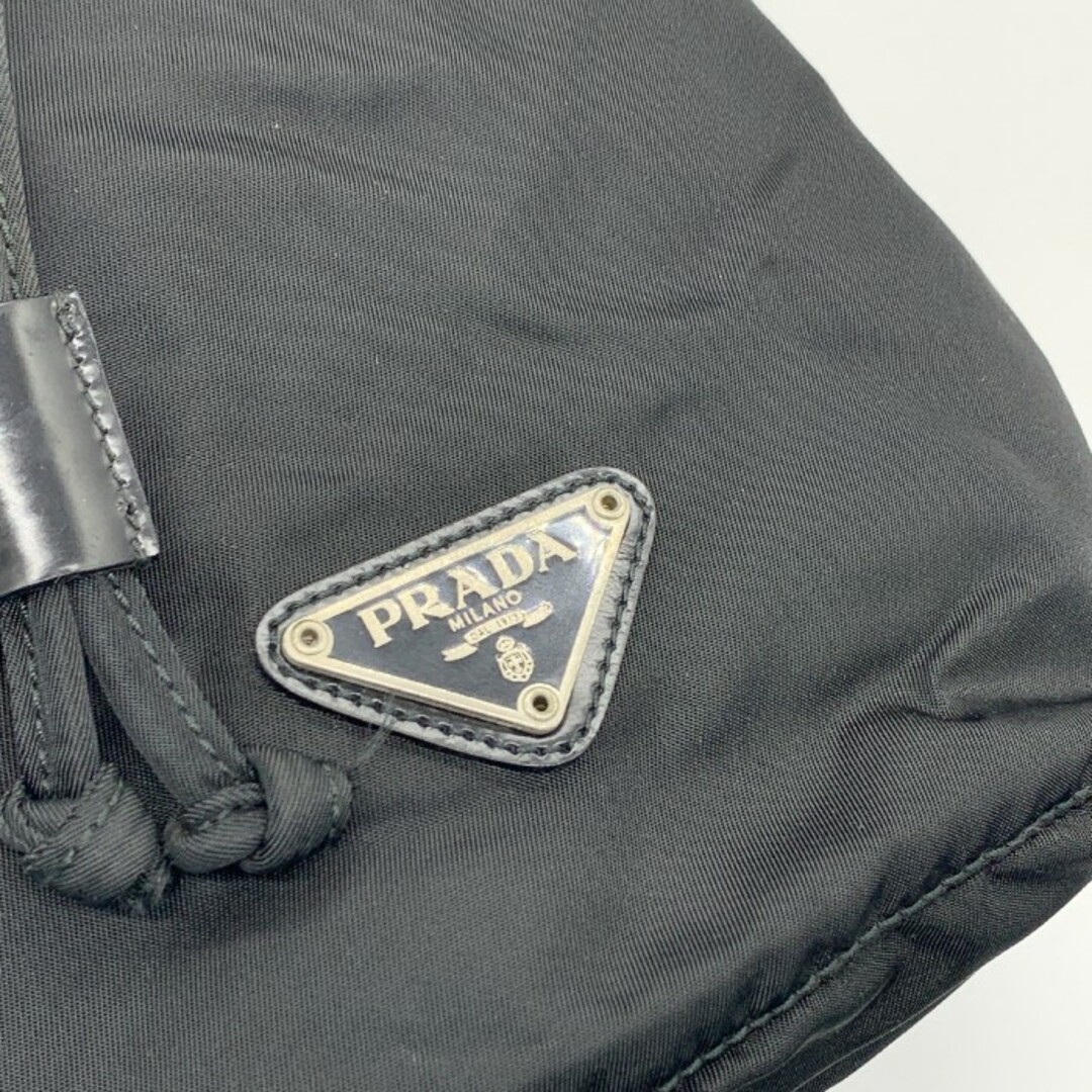 PRADA(プラダ)のPRADA プラダ VELA 巾着 ナイロンポーチ ブラック MV369 レディースのバッグ(その他)の商品写真