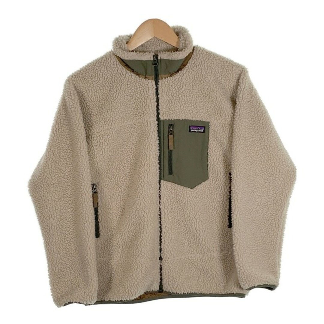 その他patagonia パタゴニア 18AW kids Retro-X レトロX フリースジャケット クリーム 65625 Size XL 14