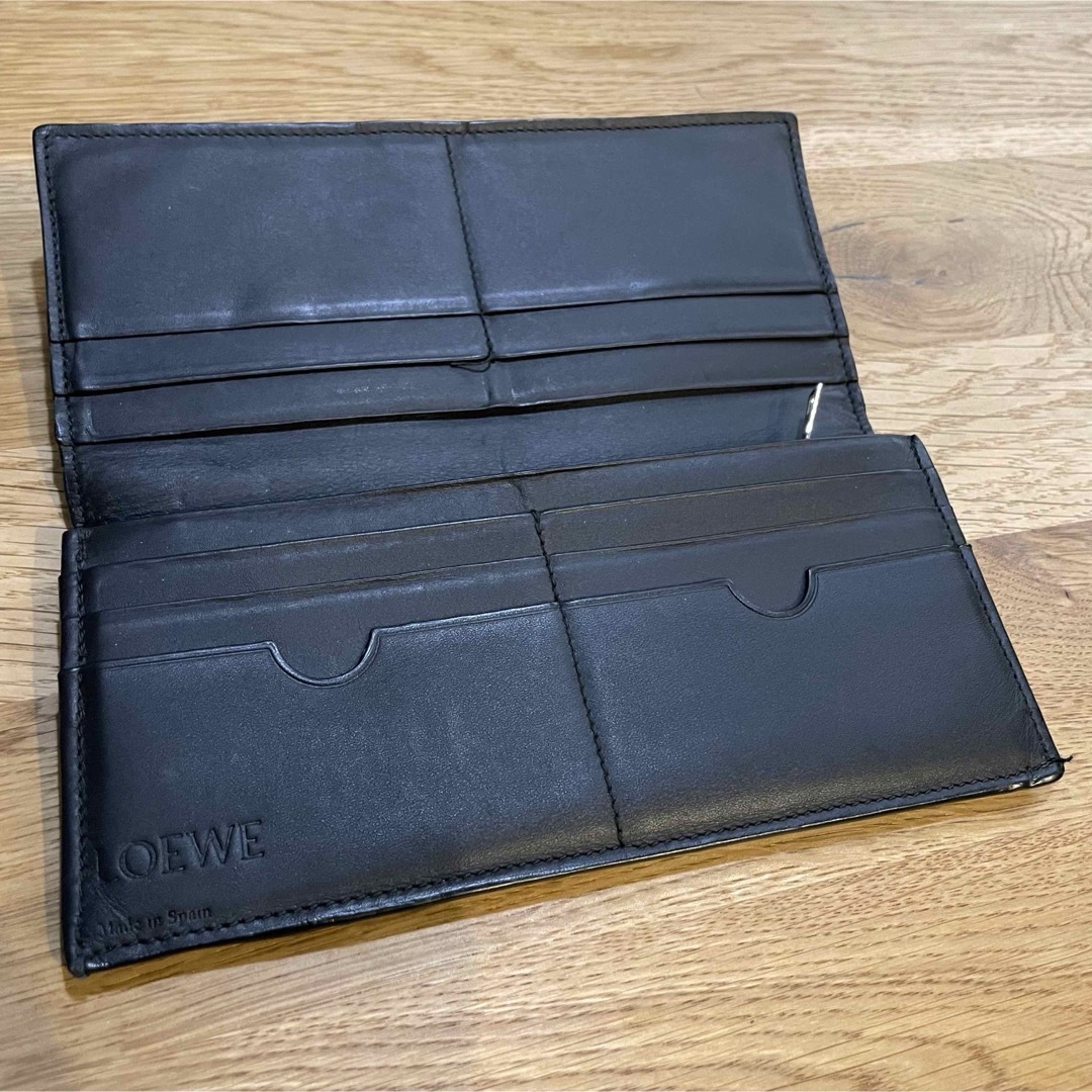 LOEWE - 【美品】ロエベ LOEWE 長財布 メンズ 二つ折りの通販 by LOEWE - 【美品】ロエベ LOEWE 長財布 メンズ 二つ折りの通販 by