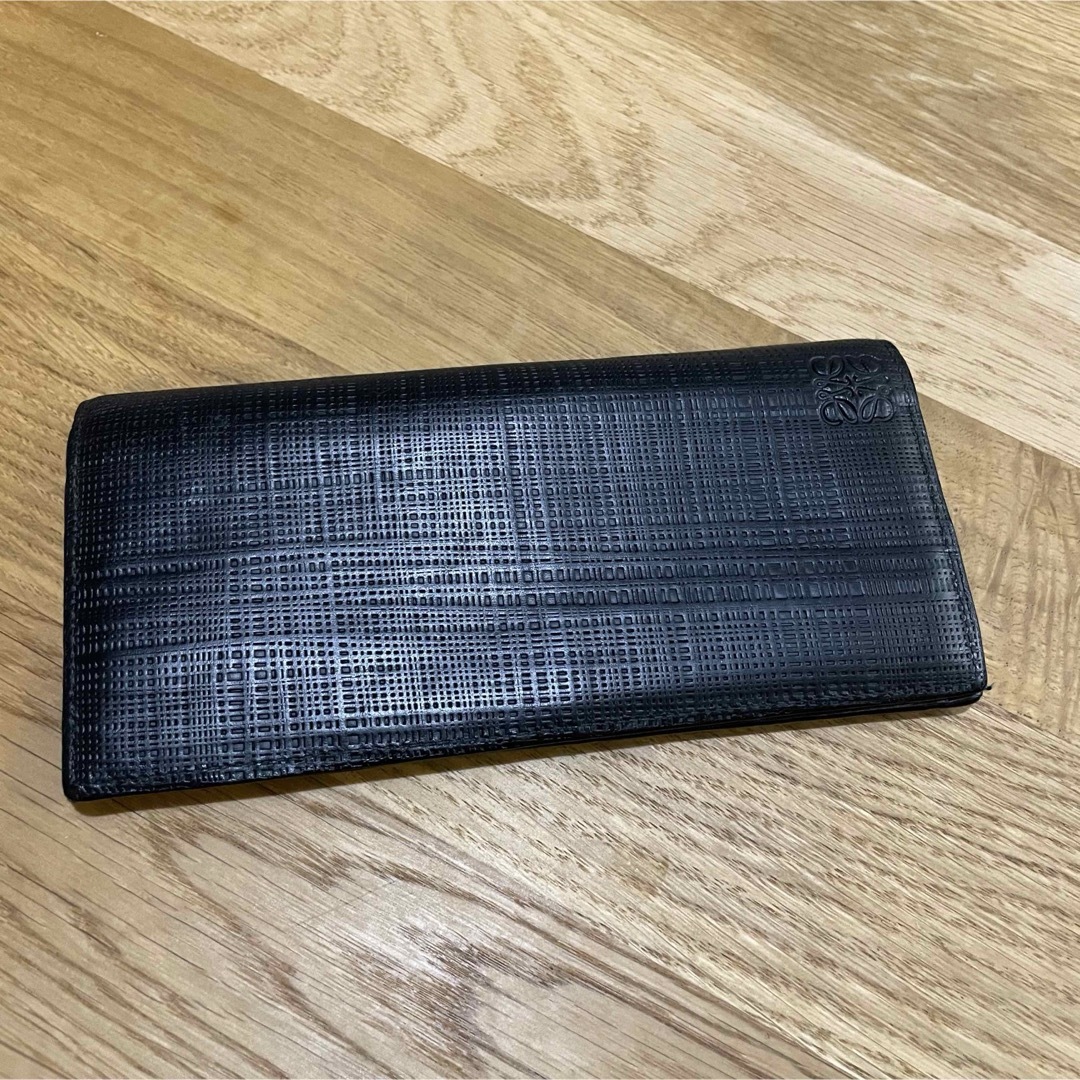 LOEWE - 【美品】ロエベ LOEWE 長財布 メンズ 二つ折りの通販 by LOEWE - 【美品】ロエベ LOEWE 長財布 メンズ 二つ折りの通販 by