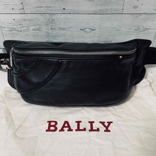 バリー(Bally)の【状態良好】BALLY  ウエストポーチ  ボディバッグ  レザー  型押しロゴ(ウエストポーチ)