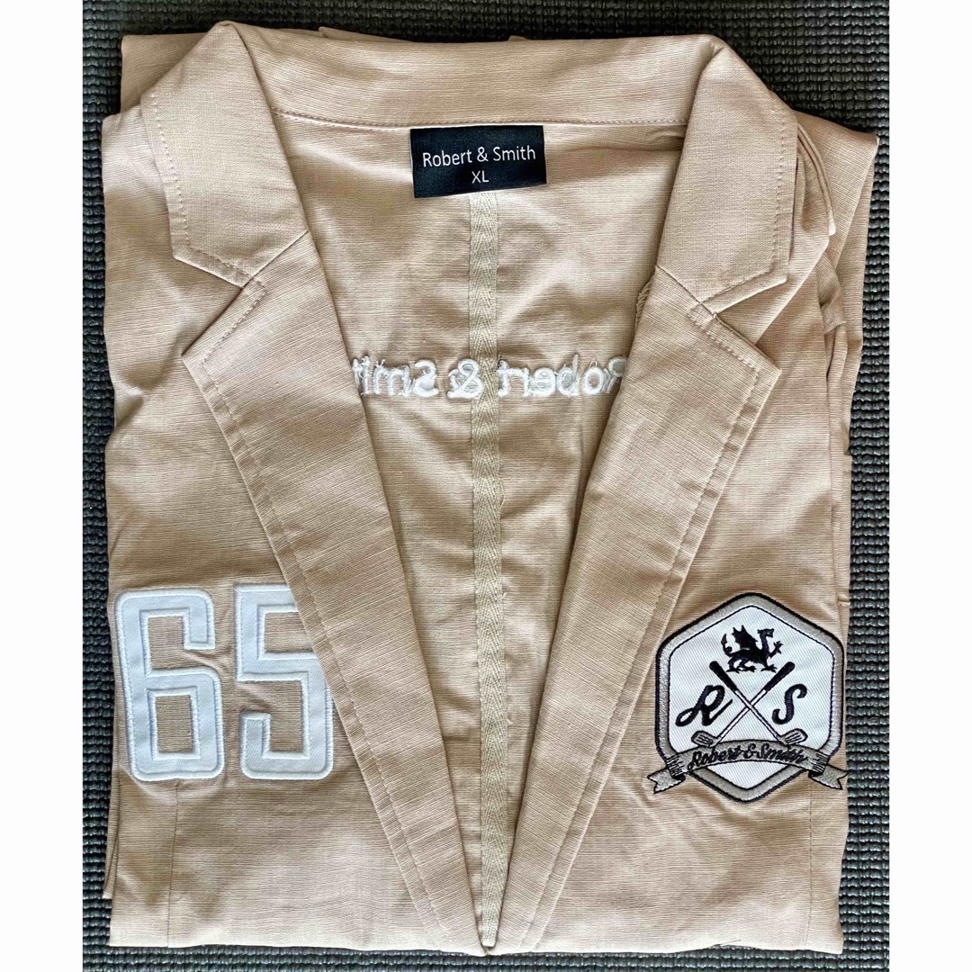 Robert&Smith ゴルフジャケット  エンブレム刺繍 メンズ スポーツ/アウトドアのゴルフ(ウエア)の商品写真
