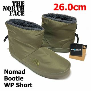 ザノースフェイス(THE NORTH FACE)の<新品>26㎝ ノースフェイス　ノマドブーティ ウォータープルーフ ショート(ブーツ)