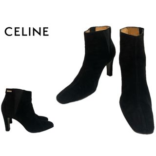 セリーヌ(celine)のCELINE PARIS VINTAGE 90s ITALY製 サイドゴアブーツ(ブーティ)