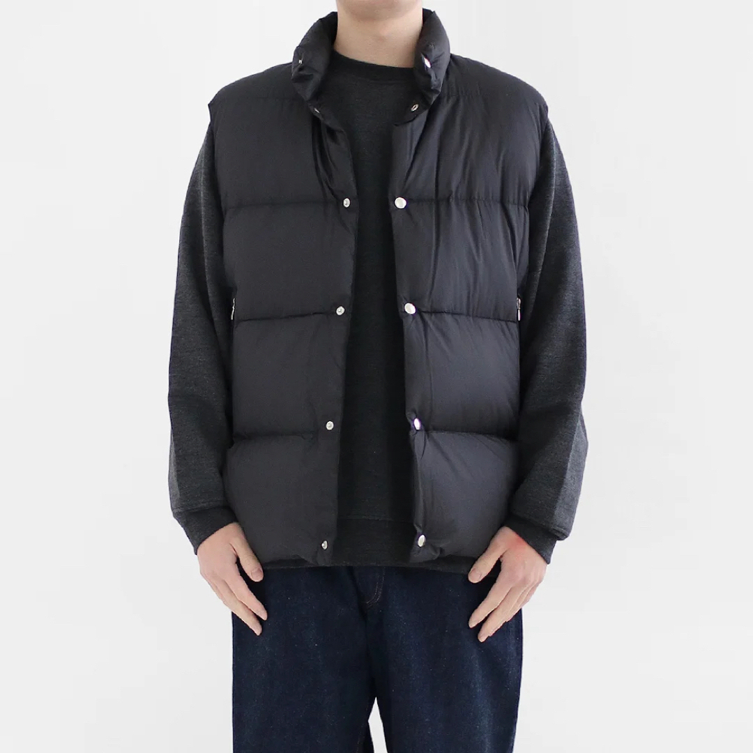 23aw comoli ダウンベスト down vest 3 ダウンジャケット - アウター