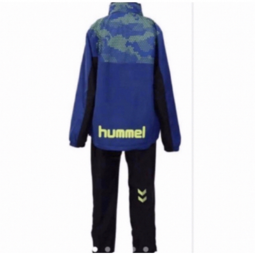 hummel(ヒュンメル)の送料無料 新品 hummel ヒュンメル JRウィンドブレーカー上下セット130 キッズ/ベビー/マタニティのキッズ服男の子用(90cm~)(その他)の商品写真