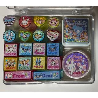 ポンポネット(pom ponette)のポンポネット　スタンプセット(印鑑/スタンプ/朱肉)