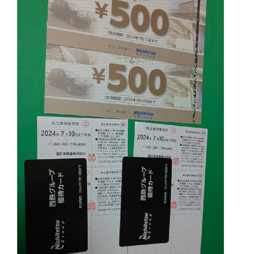 西鉄　株主優待券 チケットの優待券/割引券(その他)の商品写真