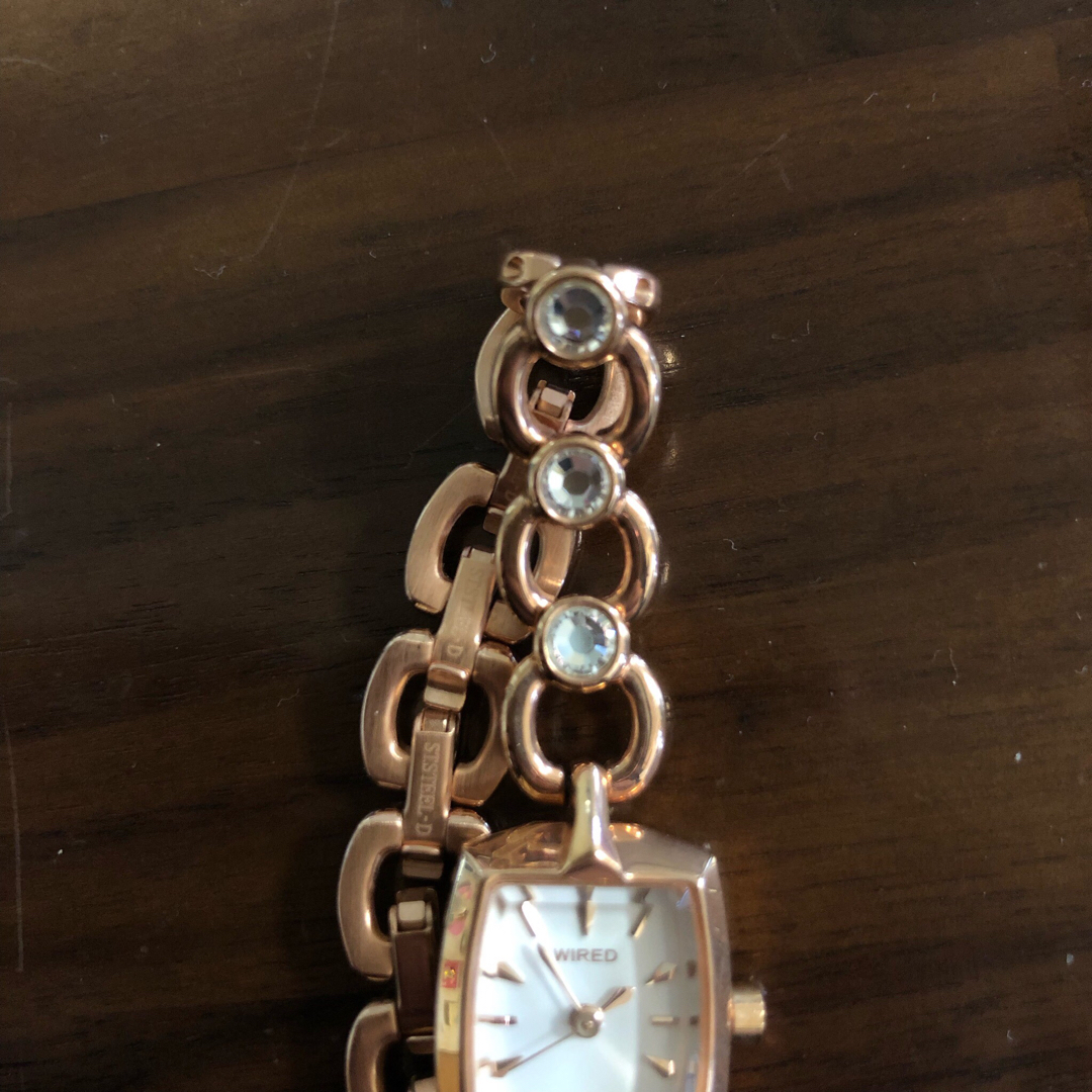 WIRED(ワイアード)のセイコー　ワイアードエフ　ブレスレット　ウォッチ　レディース　時計 レディースのファッション小物(腕時計)の商品写真