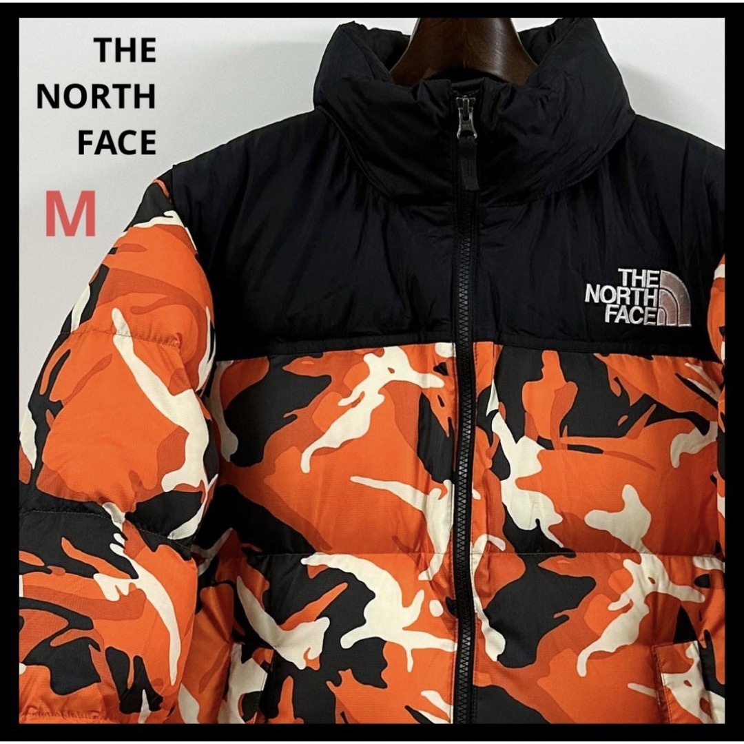 THE NORTH FACE ノースフェイス ヌプシ ダウン オレンジ 美品 | フリマアプリ ラクマ