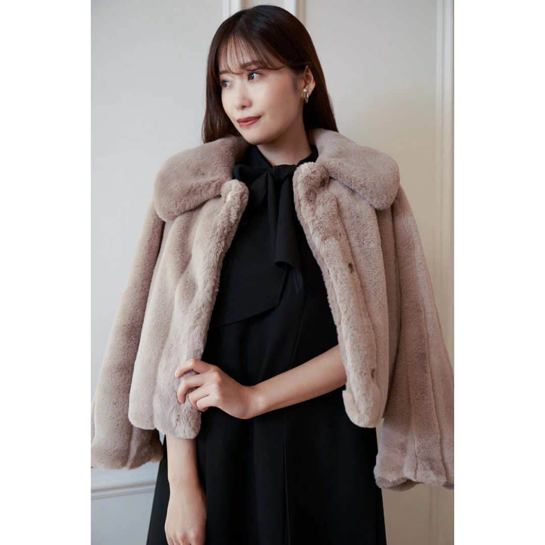 Her lip to - Winter Love Faux Fur Coatの通販 by Hana's shop