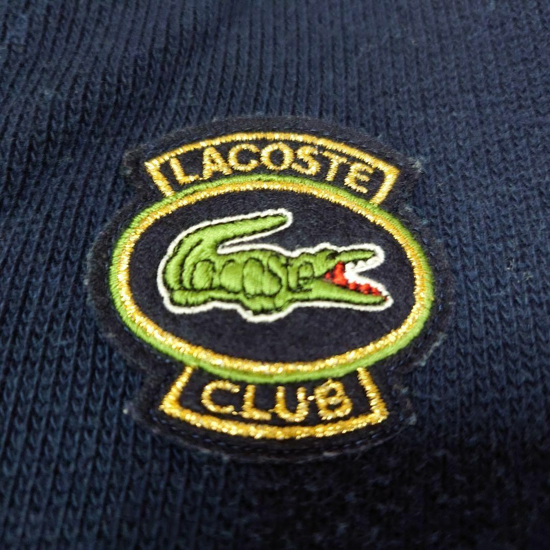 LACOSTE - CHEMISE LACOSTE デカロゴ刺繍 ニットカーディガン LACOSTE - CHEMISE LACOSTE デカロゴ刺繍 ニットカーディガン