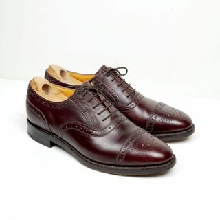 チーニー(CHEANEY)のJOSEPH CHEANEY 製 チーニー 製 茶 Finsbury 美品！(ドレス/ビジネス)