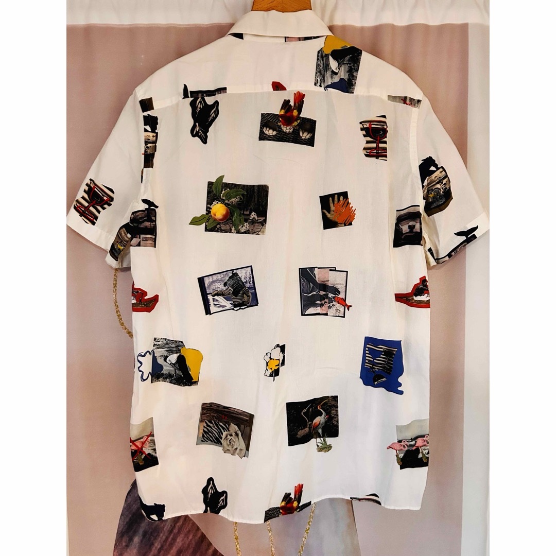 ポールスミス HAROLD'S PHOTOS PRINT オープンカラーシャツ