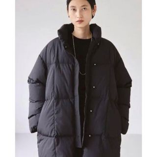 トゥデイフル(TODAYFUL)のtodayful Standcollar Down Jacket ブラック 36(ダウンジャケット)