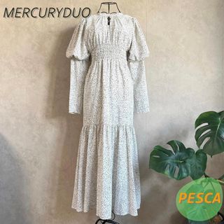 マーキュリーデュオ(MERCURYDUO)の【美品】マーキュリーデュオ　ロングワンピース(ロングワンピース/マキシワンピース)