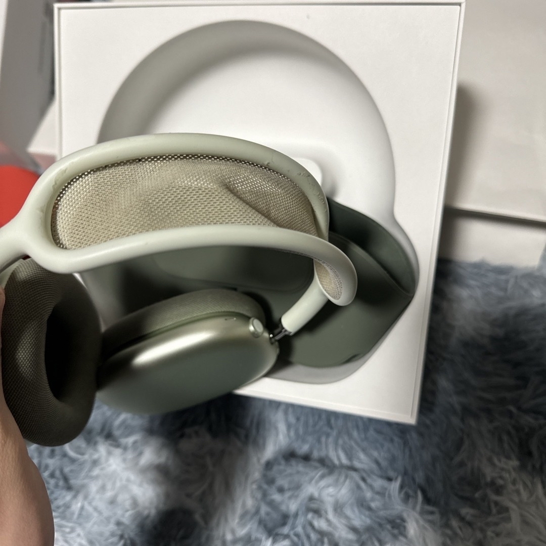 Apple(アップル)のAirPods Max  グリーン スマホ/家電/カメラのオーディオ機器(ヘッドフォン/イヤフォン)の商品写真