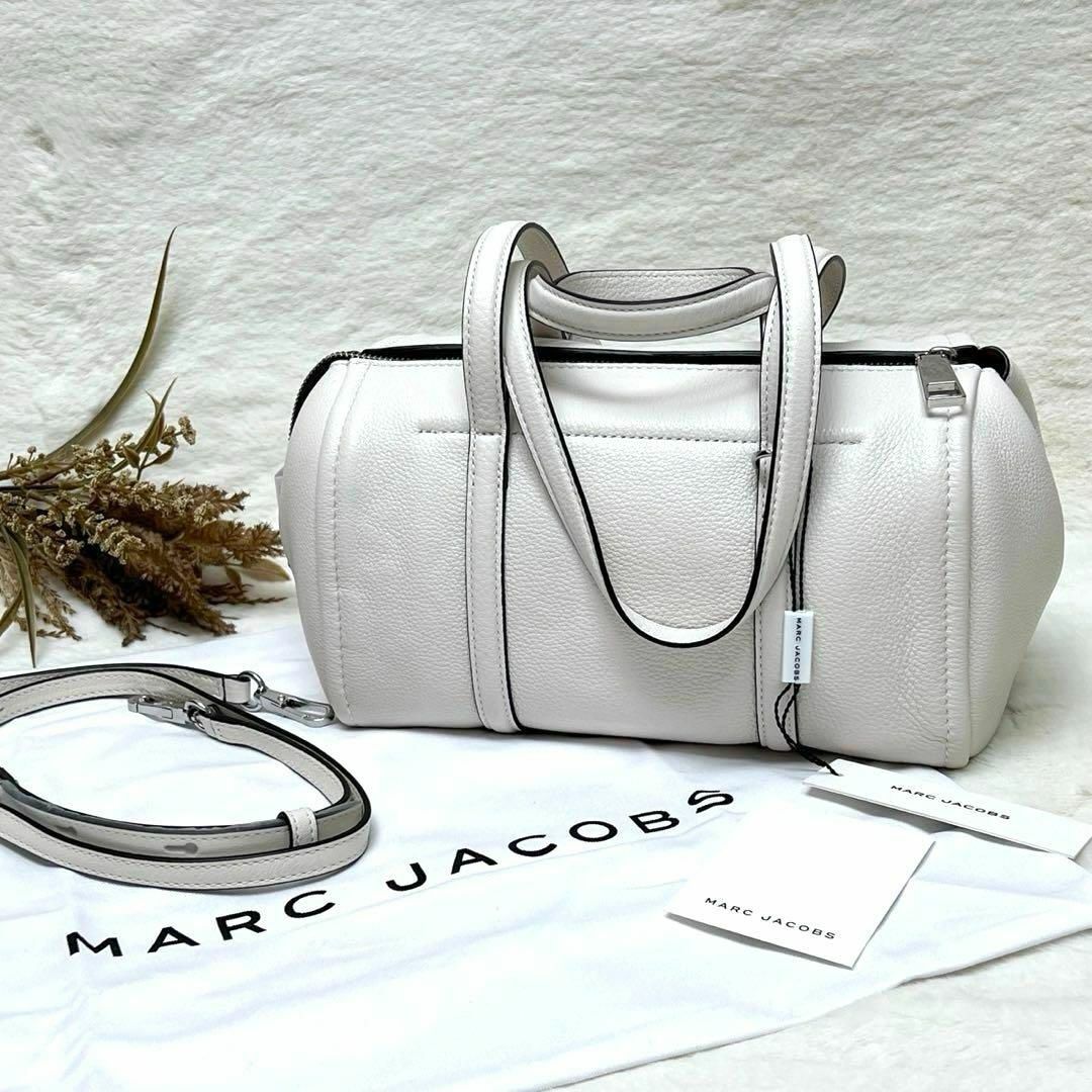 未使用〉MARC JACOBS ショルダーバッグ ホワイト ブルー-