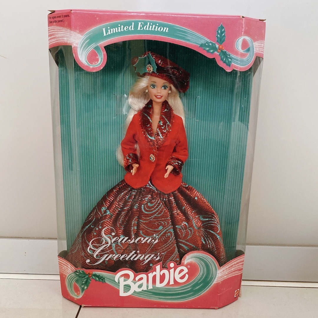 MATTEL(マテル)のBarbie 人形　Limited Edition Xmas  エンタメ/ホビーのおもちゃ/ぬいぐるみ(キャラクターグッズ)の商品写真