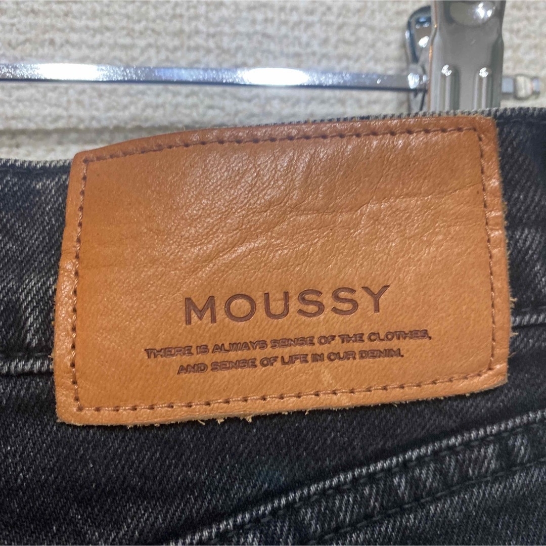 moussy(マウジー)のMOUSSY MVS BLACK SKINNY 25インチ レディースのパンツ(デニム/ジーンズ)の商品写真