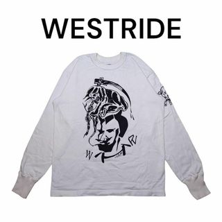 ウエストライド(WESTRIDE)のWESTRIDE　ビッグプリント　ヘビーウエイト　ロンT　ウエストライド　36(Tシャツ/カットソー(七分/長袖))