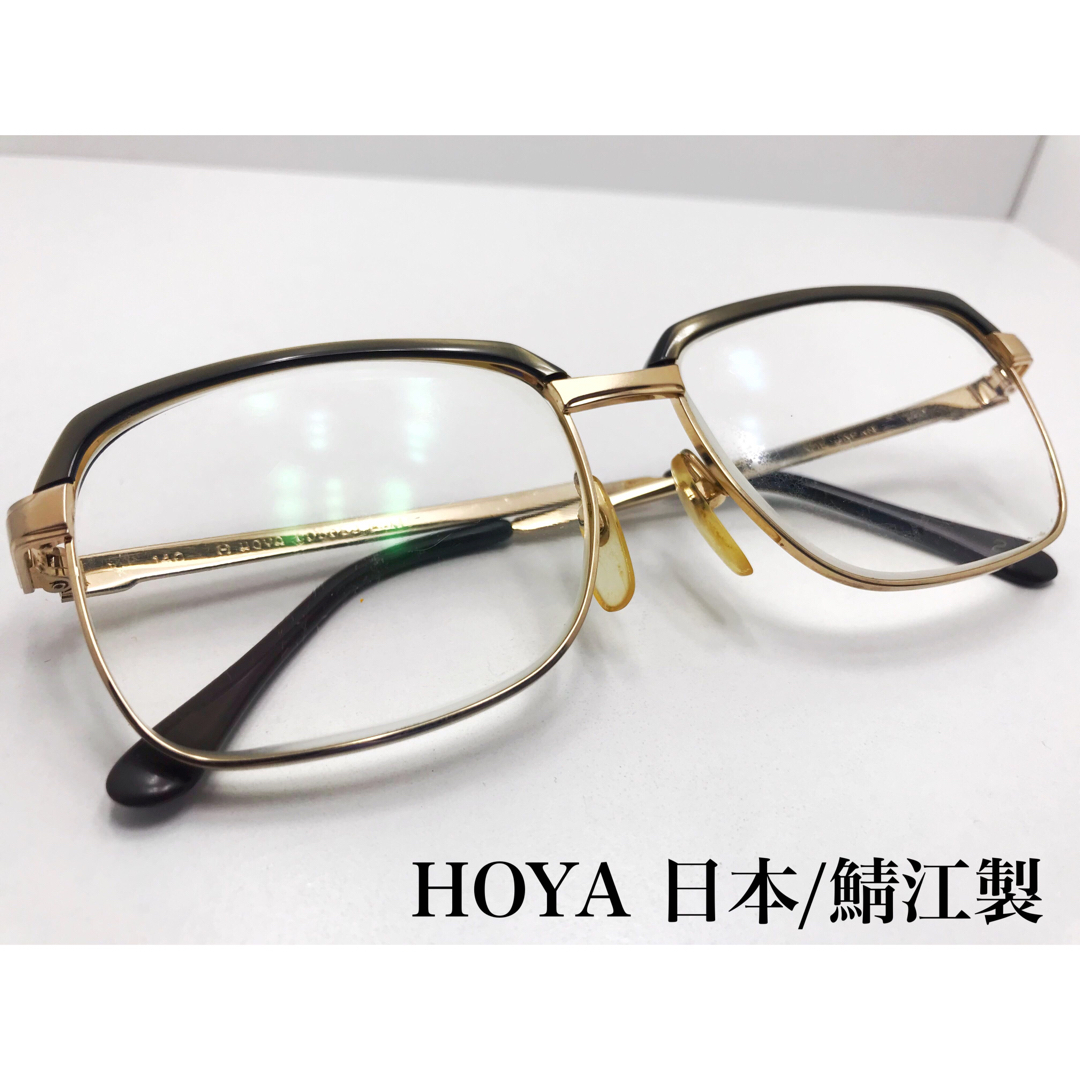 【ビンテージ】HOYA サーモント ブローライン 日本/鯖江製 メガネのサムネイル