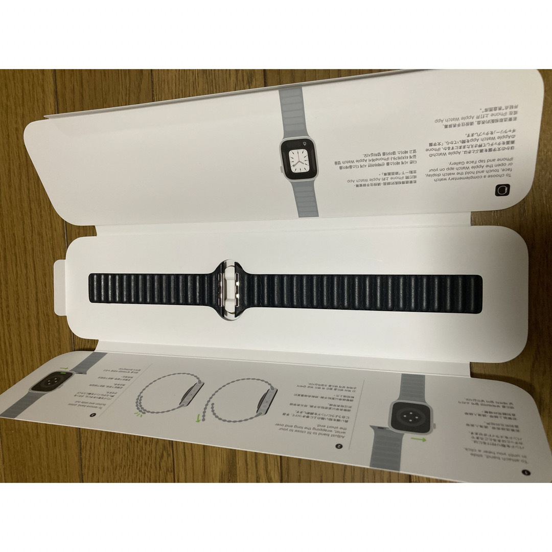 Apple Watch(アップルウォッチ)の【値下げ】Apple Watch純正品マグネットループバンド メンズの時計(レザーベルト)の商品写真