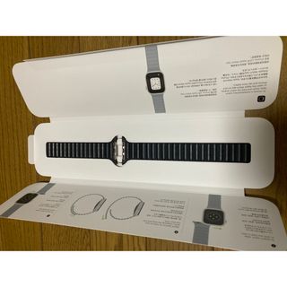 アップルウォッチ(Apple Watch)の【値下げ】Apple Watch純正品マグネットループバンド(レザーベルト)