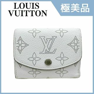 ルイヴィトン(LOUIS VUITTON)のルイヴィトン マヒナ ポルトフォイユ イリス 三つ折り財布 TN0291(財布)