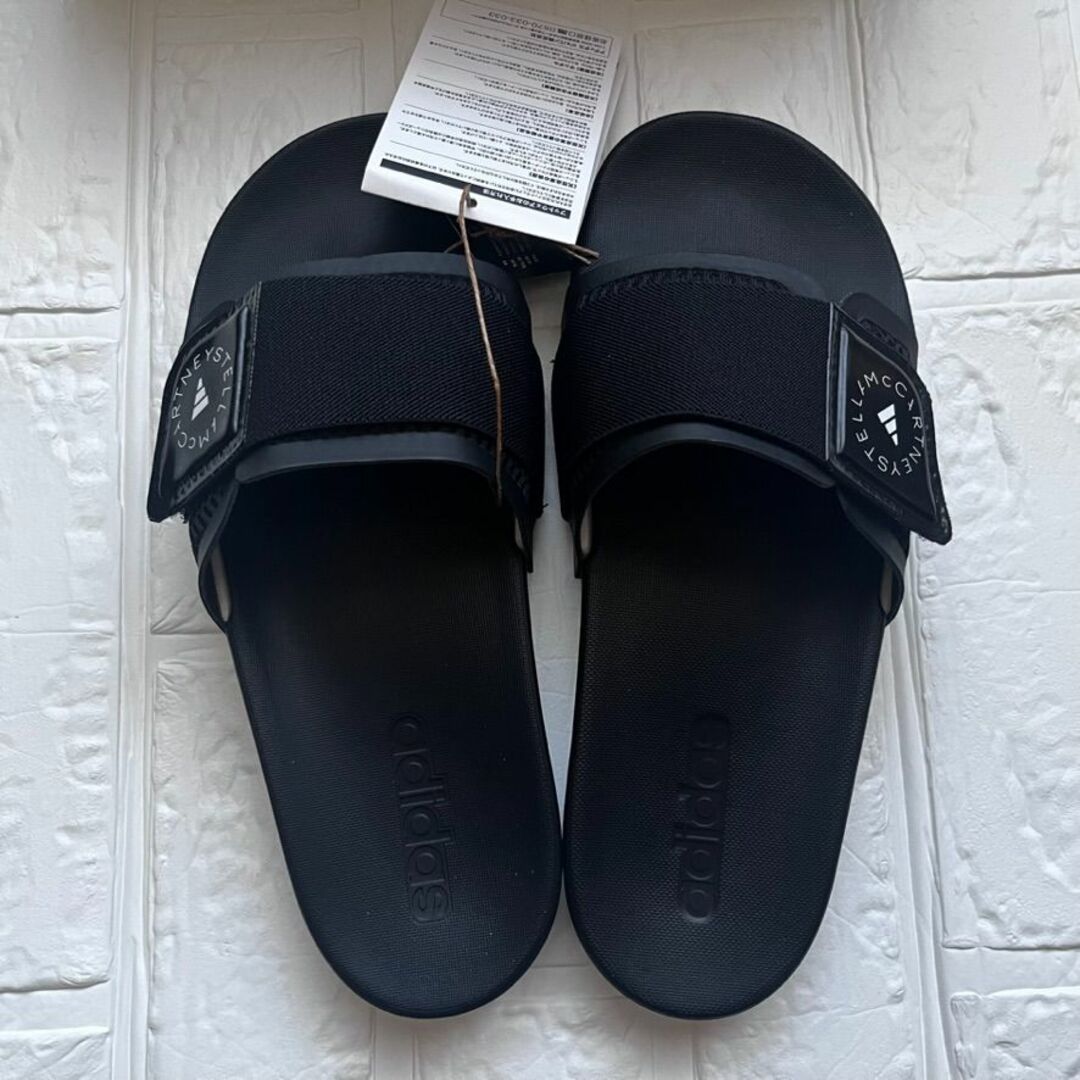 adidas by Stella McCartney(アディダスバイステラマッカートニー)のアディダス バイ ステラマッカートニー★ 人気 SLIDES サンダル ブラック レディースの靴/シューズ(サンダル)の商品写真