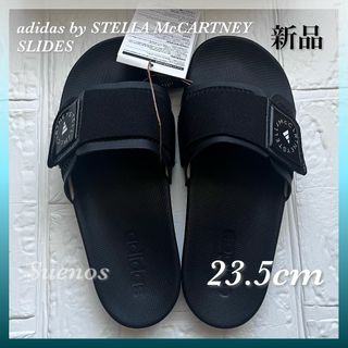 アディダスバイステラマッカートニー(adidas by Stella McCartney)のアディダス バイ ステラマッカートニー★ 人気 SLIDES サンダル ブラック(サンダル)