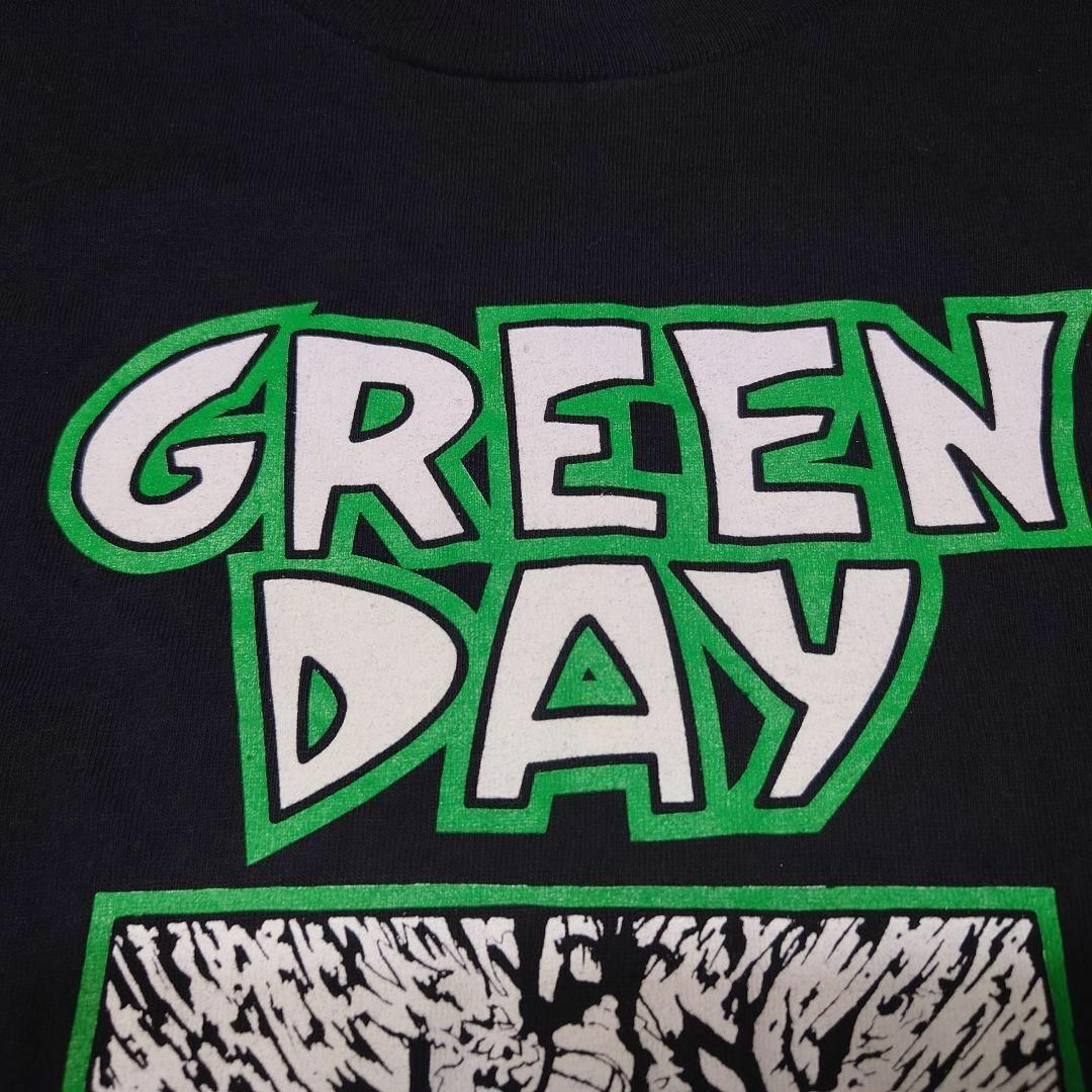 DELTA(デルタ)の00s GREEN DAY　ビッグプリント　Tシャツ　古着　グリーンデイ　デルタ メンズのトップス(Tシャツ/カットソー(半袖/袖なし))の商品写真