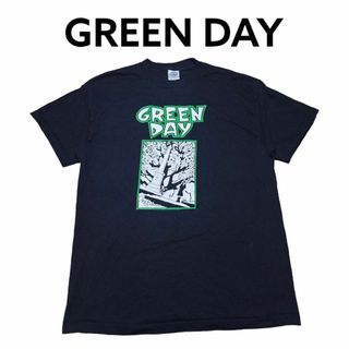 デルタ(DELTA)の00s GREEN DAY　ビッグプリント　Tシャツ　古着　グリーンデイ　デルタ(Tシャツ/カットソー(半袖/袖なし))