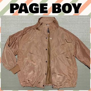 ページボーイ(PAGEBOY)の★美品★ PAGEBOY ページボーイ スタンドネック マウンテンパーカー(ブルゾン)