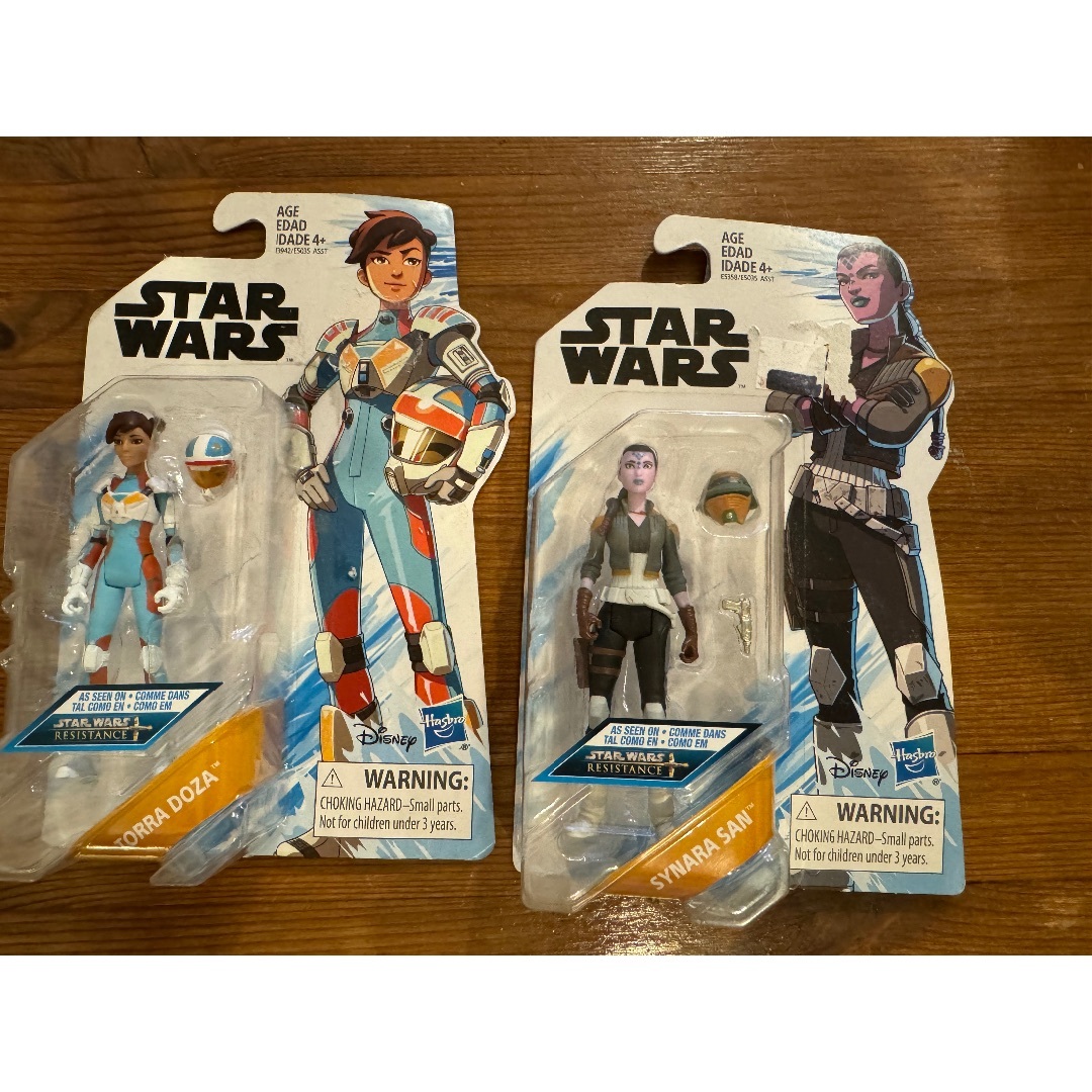 スター・ウォーズ レジスタンス/スカウトキャラ　トーラ・ドーザ　シナラ・サン