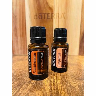 ドテラ(doTERRA)のdoTERRA フランキンセンス　グレープフルーツ　エッセンシャルオイル15㎖(エッセンシャルオイル（精油）)