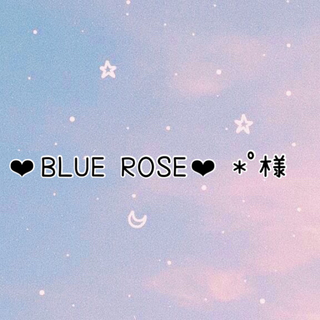 ボウダンショウネンダン(防弾少年団(BTS))の❤︎ BLUE ROSE ❤︎*゜様(アイドルグッズ)