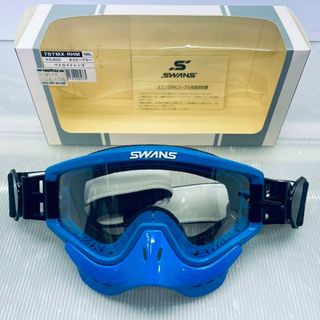 ゴーグル（オフロード用）【新品未使用】 SWANS 787MX-RHM ネイビー(モトクロス用品)