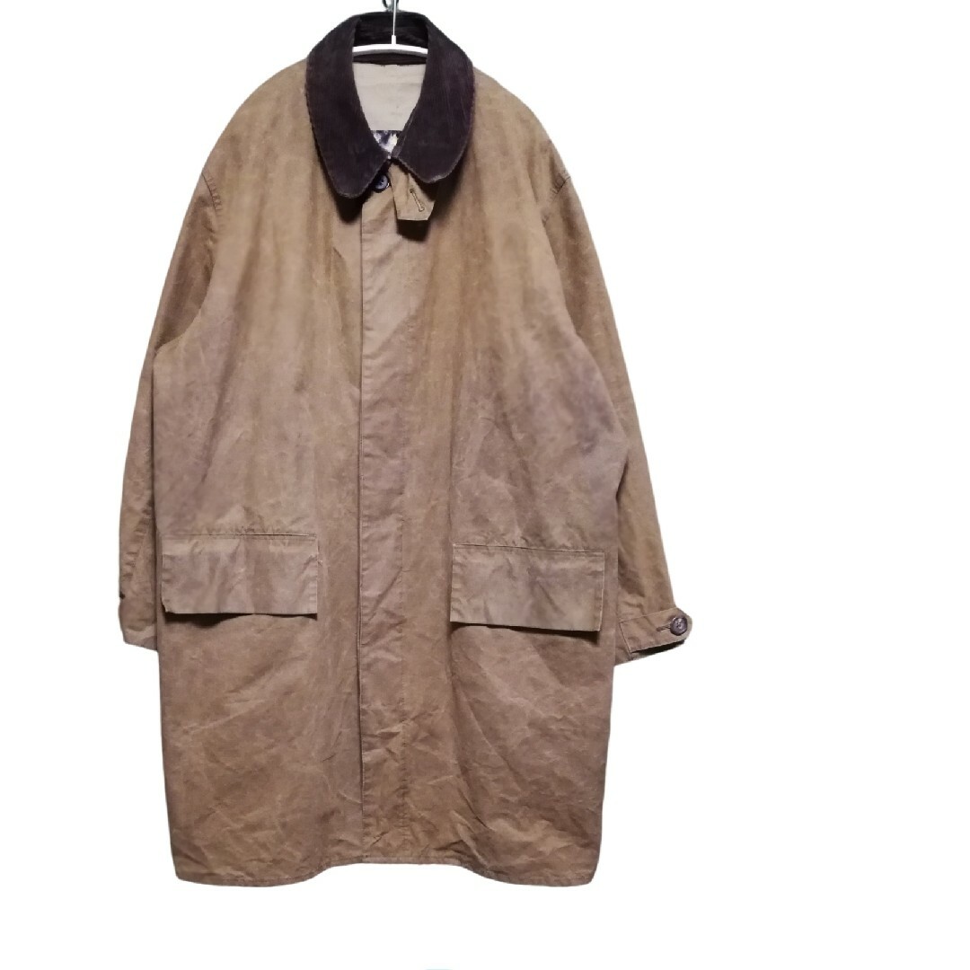 Barbour(バーブァー)の希少90's Barbour Original 3/4 Coat XL 英国製 メンズのジャケット/アウター(ステンカラーコート)の商品写真