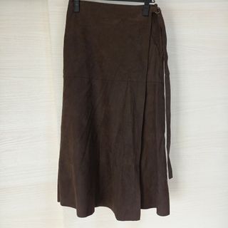 プラージュ(Plage)のplage　スエードスカート【美品】(ロングスカート)